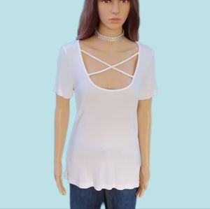 NEW!Splendid L cut-out t-shirt top